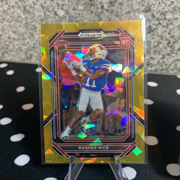 Rashee Rice & Justyn Ross Panini Prizm Rookie Cards KC Chiefs SMU Clemson - Picture 3 of 4